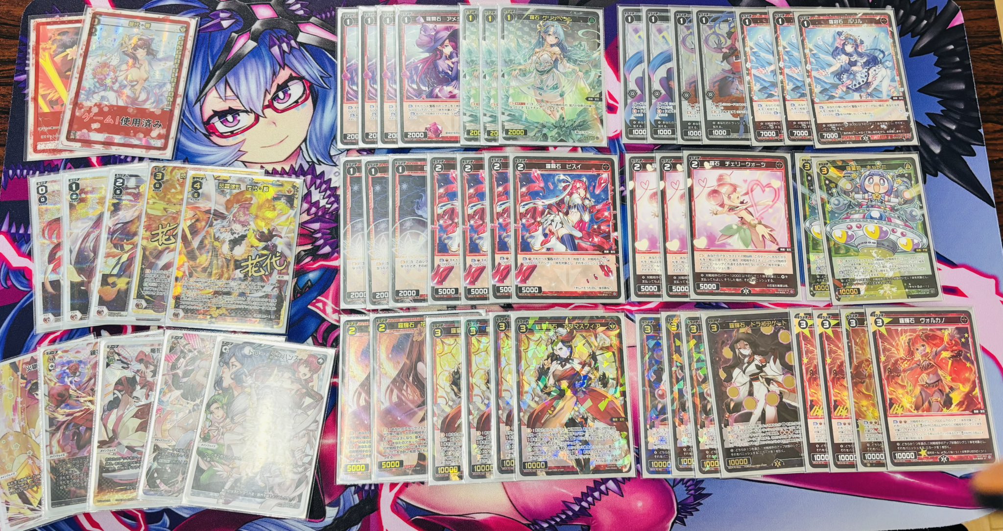 ウィクロス・ディーセレ】優勝デッキはアルフォウ！入賞は花代