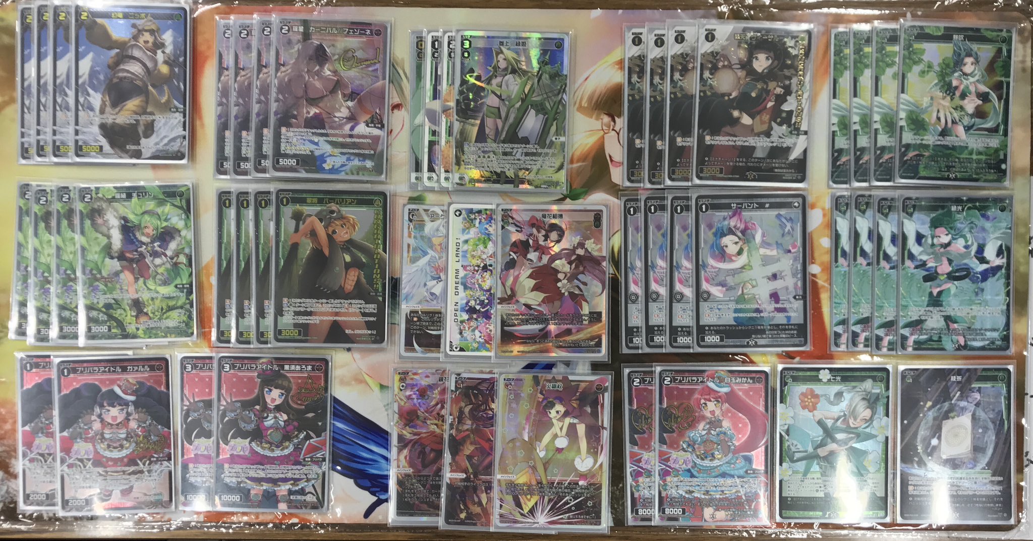 ウィクロス・ディーセレ】優勝デッキは緑子！入賞はユヅキ【WIXOSSBOX】