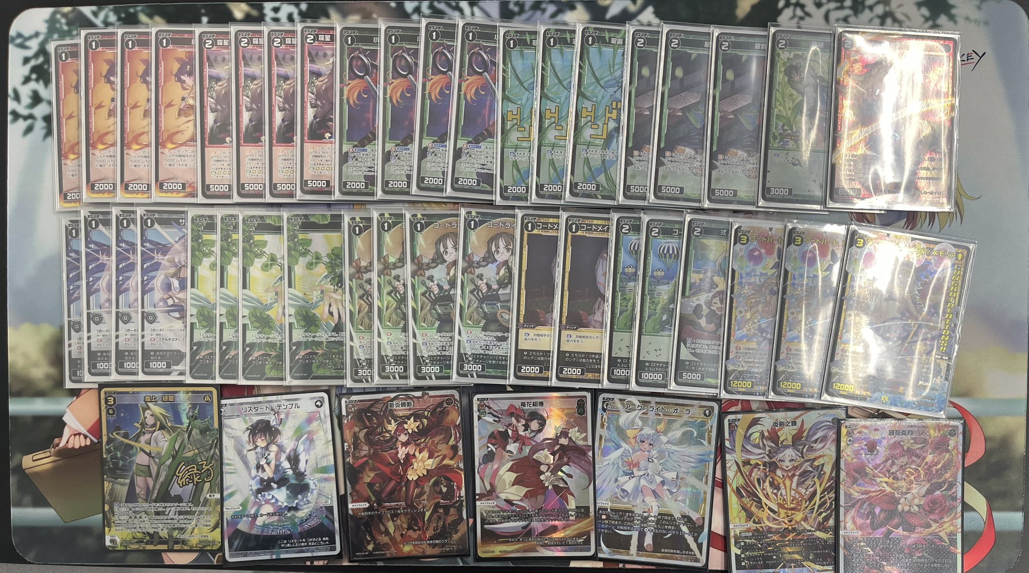 大会優勝構築 エルフェンノーツデッキ 無垢なる者メディウス ルキナ