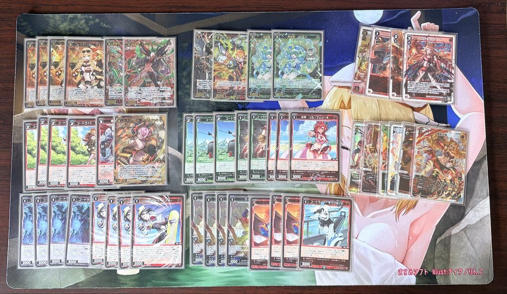 ウィクロス・ディーセレ】優勝デッキはみこみこ！入賞はレイラ、真遊月